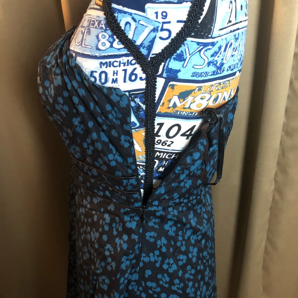 Romy Strapless Flower Petal Dress - Picture 9 of 11